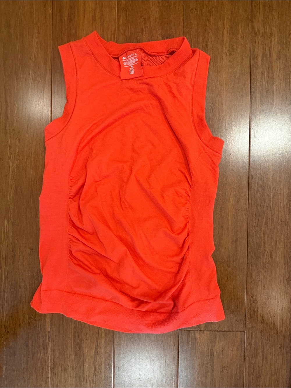 Athleta Women's Sleeveless Tank Top - Vibrant Orange-Red